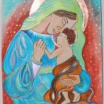 Copper Madonna of the Cwtch